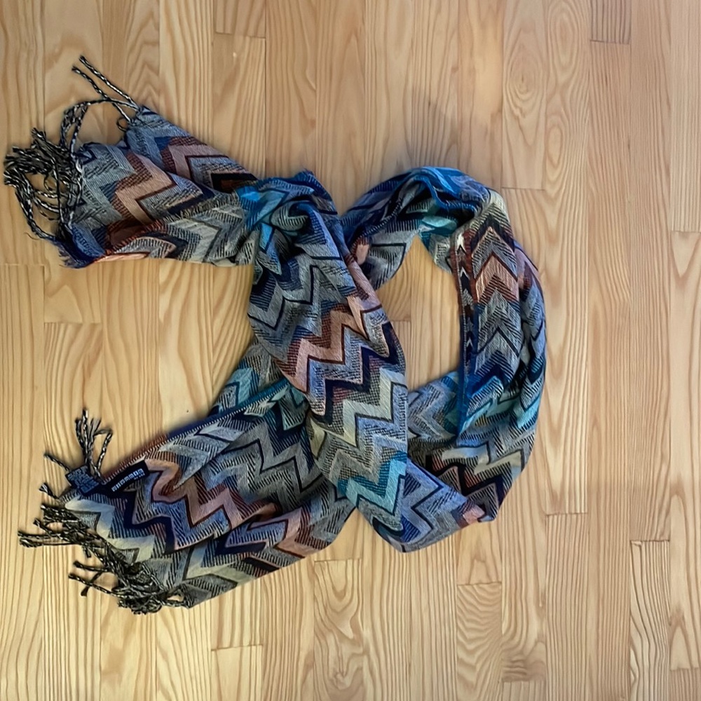 Multi colored scarf